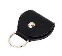 Itkcozcg Étui de rangement léger en cuir synthétique pour médiators de guitare, Noir , As shown in the picture (error 1-3cm)