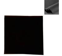 Itkcozcg Film décoratif en verre pour aquarium - Facile à installer - Noir