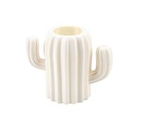 Itkcozcg Fournitures de bureau, cactus de bureau porte-crayons, pinceau, papeterie, bureau, blanc, Width 13.5*Height 11.5cm, Fournitures de bureau
