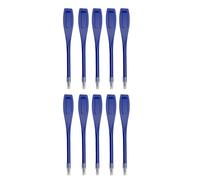 Itkcozcg Fournitures de bureau, lot de 10 crayons de notation 2B, crayons marqueurs, crayons de score pour jeux de sport, bleu, 0.5x11.35cm, Fournitures de bureau