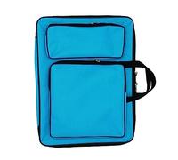 Itkcozcg Fournitures de bureau, sac de transport résistant à l'eau, sac de transport pour étudiants, travaux artistiques, planche à dessin, sac de peinture, bleu ciel, 36*49cm, Fournitures de bureau