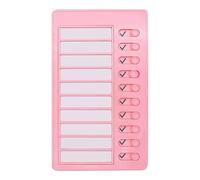 Itkcozcg Fournitures de bureau, tableau de liste de contrôle portable, pratique, réglable, amovible, pour personnes âgées, soins quotidiens, PK3., 20*12cm, Fournitures de bureau