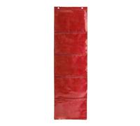 Itkcozcg Haning - Fournitures de bureau, dossier mural pratique à suspendre pour cartes de classe, dessin, photos, démonstrations de classe, Rouge, 34*118cm, Fournitures de bureau