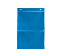 Itkcozcg Haning - Fournitures de bureau, dossier mural pratique à suspendre pour cartes de classe, dessin, photos, démonstrations de classe, bleu, 34*51cm, Fournitures de bureau