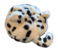 Itkcozcg Joli chapeau d'hiver chaud avec oreilles de chat en peluche, couvre-chef unisexe pour temps froid, tenues assorties pour la famille et par temps froid, bonnet tricoté doux avec oreilles de