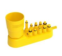 Itkcozcg Kit de purge de frein pour vélos - Huile minérale de purge de frein à disque hydraulique - Outil de réparation de freins de VTT