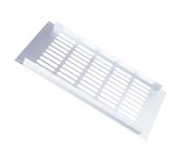 Itkcozcg Large grille d'aération perforée en alliage d'aluminium pour grille d'aération et rectangles en métal - Installation facile