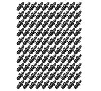Itkcozcg Lot de 100 embouts de tuyaux barbelés en caoutchouc anti-fuite pour irrigation de jardin et raccords antidérapants
