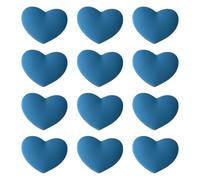 Itkcozcg Lot de 12 amortisseurs de cordes en forme de cœur pour raquette de tennis - Amortisseur de vibrations pour raquette de tennis