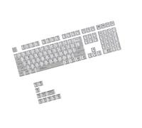 Itkcozcg Lot de 132 touches rétroéclairées translucides - Profil MDA pour claviers mécaniques