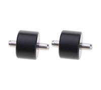 Itkcozcg Lot de 2 roulettes de rechange pratiques pour machine à sol