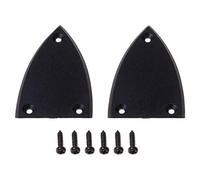 Itkcozcg Lot de 2 vis noires pour guitare 3 trous