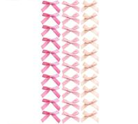 Itkcozcg Lot de 30 petites pinces à cheveux avec nœud pour femmes, filles, enfants, accessoires de cheveux noirs et blancs pour mariages et fêtes