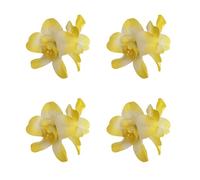 Itkcozcg Lot de 4 pinces à cheveux hawaïennes florales pour femmes et filles - Accessoires de fête pratiques pour la plage
