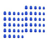 Itkcozcg Lot de 50 protège-doigts antidérapants en silicone pour guitare