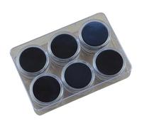 Itkcozcg Lot de 6 boîtes de rangement pour bijoux en acrylique transparent avec doublure en éponge