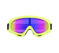 Itkcozcg Lunettes de moto en polycarbonate avec bande en nylon réglable et rembourrage en mousse souple pour sports d'hiver en plein air