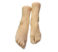 Itkcozcg Mannequin de pied imprimé pratique pour le merchandising visuel Référence artistique Texture osseuse naturelle Fond robuste Designs Art Classe Anatomie Référence
