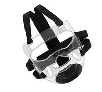 Itkcozcg Masque transparent résistant aux chocs pour kick-boxing, sports de combat, structure amovible permettant un retrait facile du sport