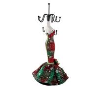 Itkcozcg Open View Présentoir à bijoux inspiré des sirènes avec compartiments pour un accès rapide à vos bijoux