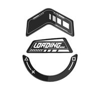 Itkcozcg Patins de rechange en verre trempé pour patins G502X - Plus épais et plus robustes - Pour appareils électroniques