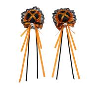 Itkcozcg Pince à cheveux pour femme et fille - Nœud long en ruban pour les vacances, les bals masqués, les fêtes, les chignons