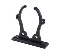 Itkcozcg Porte-éventails chinois ronds - Support pratique - Texture en bois - Pour décoration