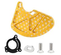 Itkcozcg Protection légère pour pédalier simple 26T 38T en alliage d'aluminium pour la construction de pédalier de VTT