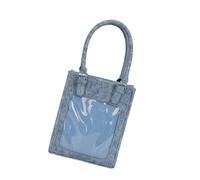 Itkcozcg Sac à bandoulière en polyuréthane inspiré de l'anime pour étudiants, sac à main léger, grande capacité, sac à bandoulière avec poignée sur le dessus, sac d'école, Coton et lin Dar, One Size