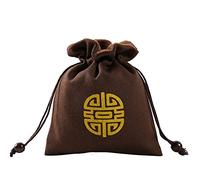 Itkcozcg Sacs à dés Astrolabes Épais Divinations Pendulums Nappe Accessoires Jeu de Société Coton Bijoux Stockage Dés