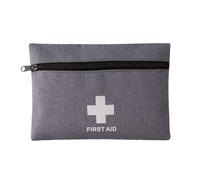 Itkcozcg Sacs à pilules résistants à l'usure en tissu Oxford pratique, résistant à la construction, parfait pour le camping, la randonnée, les aventures, kit d'urgence portable, gris, One Size