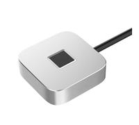 Itkcozcg Scanner d'empreintes digitales en métal robuste avec reconnaissance USB de sécurité pour ordinateurs partagés et cryptage de données biométrique USB sécurité pour les victoires