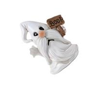 Itkcozcg Sculpture naine de manifestation de colophane imperméable pour Halloween avec plan amusant pour une utilisation à l'intérieur, décorations de plan de travail d'Halloween