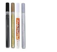 Itkcozcg Stylo à dessin extra fin en résine époxy, pour bijoux fantaisie, stylo de peinture permanent, marqueur de peinture, 13cm long, Stylo