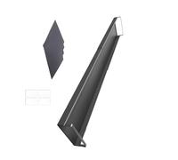 Itkcozcg Support d'assaisonnement compact multi-usage extensible de 40 cm à 76 cm Aimants robustes pour cuisinière arrière sans perçage