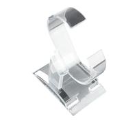 Itkcozcg Support de montre tendance en forme de C transparent et robuste pour exposer des bracelets et des bijoux