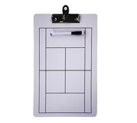 Itkcozcg Tableau blanc pour entraîneur de basket-ball, tableau blanc effaçable à sec avec marqueur pour tableau blanc pour entraîneur de basket-ball, football