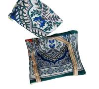Itkcozcg Tapis de prière traditionnel en polyester résistant aux déchirures et à la décoloration - Avec sac pour pratique religieuse