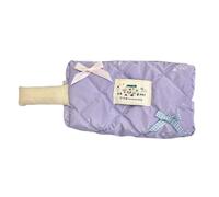 Itkcozcg Trousse à crayons esthétique de grande capacité avec jolis nœuds - Fournitures scolaires et de bureau - Grande capacité, violet