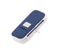 Itkcozcg Trousse à crayons simple de style coréen de grande capacité pour organiser les fournitures scolaires de papeterie, Tibet