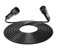 ITMNMNL Rallonge Guirlande Exterieure 10M Prolongateur Electrique, Rallonge Exterieure étanche IP65,Câble de Rallonge pour Lampe de Noël,2 Broches Connecteur Guirlande avec Connecteurs