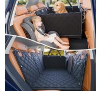 ITNAST Extension de siège arrière Transformable pour Chiens, 181,4 kg à Fond Dur pour siège arrière, Housse de siège arrière imperméable pour Chien en Voiture, SUV, Camion, Housse de siège