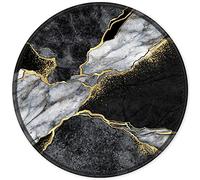 ITNRSIIET Tapis de souris avec bords cousus, texturé de qualité supérieure, imperméable, base antidérapante en caoutchouc, tapis de souris rond pour ordinateur portable, PC, bureau, design mignon,