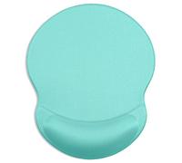 ITNRSIIET Tapis de Souris avec Repose-Poignet en Gel, Confort avec Repose-Poignet Ergonomique, Base en PU antidérapant, pour Ordinateur et Ordinateur Portable, Vert