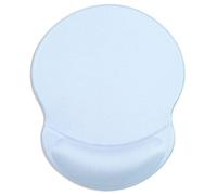 ITNRSIIET Tapis de Souris avec Repose-Poignet en Gel, Confort avec Repose-Poignet Ergonomique, Base en PU antidérapant, pour Ordinateur et Ordinateur Portable, Bleu