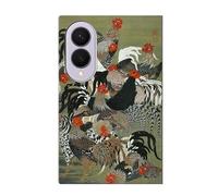 Ito Jakuchu Rooster Etui Coque Housse pour Samsung Galaxy Z Fold 8