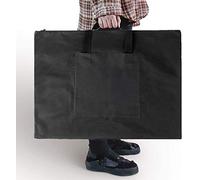 ITODA Sac pour Dessin Peinture Sketchpad avec Poignées A2 Portefeuille Art Case Portable Sac de Planche à Dessin Transport Etanche et Épaississez Sacoche de Bandoulière Artiste avec Zipper