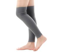 ITODA Unisexe Genouillères en Cachemire Chaud Épais Chauffe-Genoux Hiver Élastique Jambières Chaudement Protège-Genoux Manchon de Genou Antidérapant Coupe-Vent pour Danse Yoga Dormir