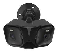 iTODOS Blink Mini2/2K Kit de montage double caméra - Surveillance panoramique à 180° + câble d'alimentation 1 à 2, accessoire de montage en arc Blink pour intérieur et extérieur