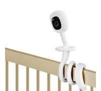 iTODOS Support de moniteur pour bébé compatible avec le moniteur intelligent Nanit Pro et le support flexible, support rotatif polyvalent sans outils ni dommages au mur, accessoire de moniteur de